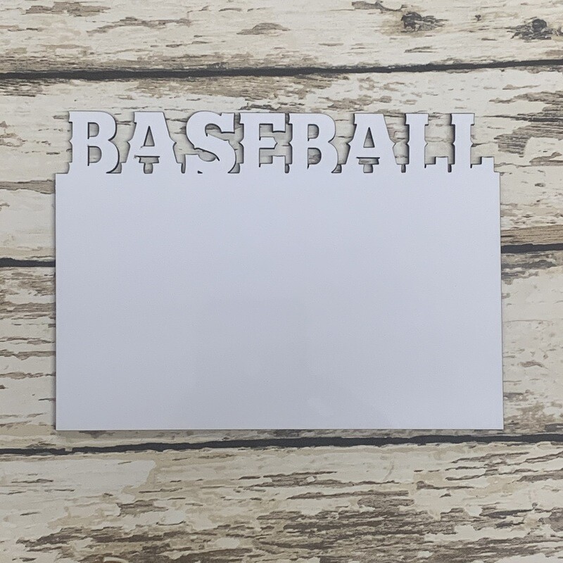 Baseball Photo Panels