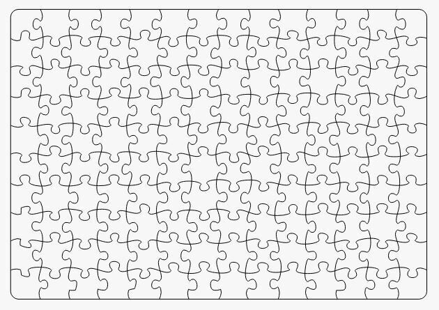 9.75" x 14" Sublimation Puzzle
