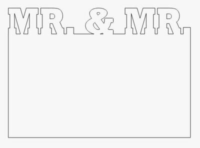 Mr. &amp; Mr. Photo Panels🌈