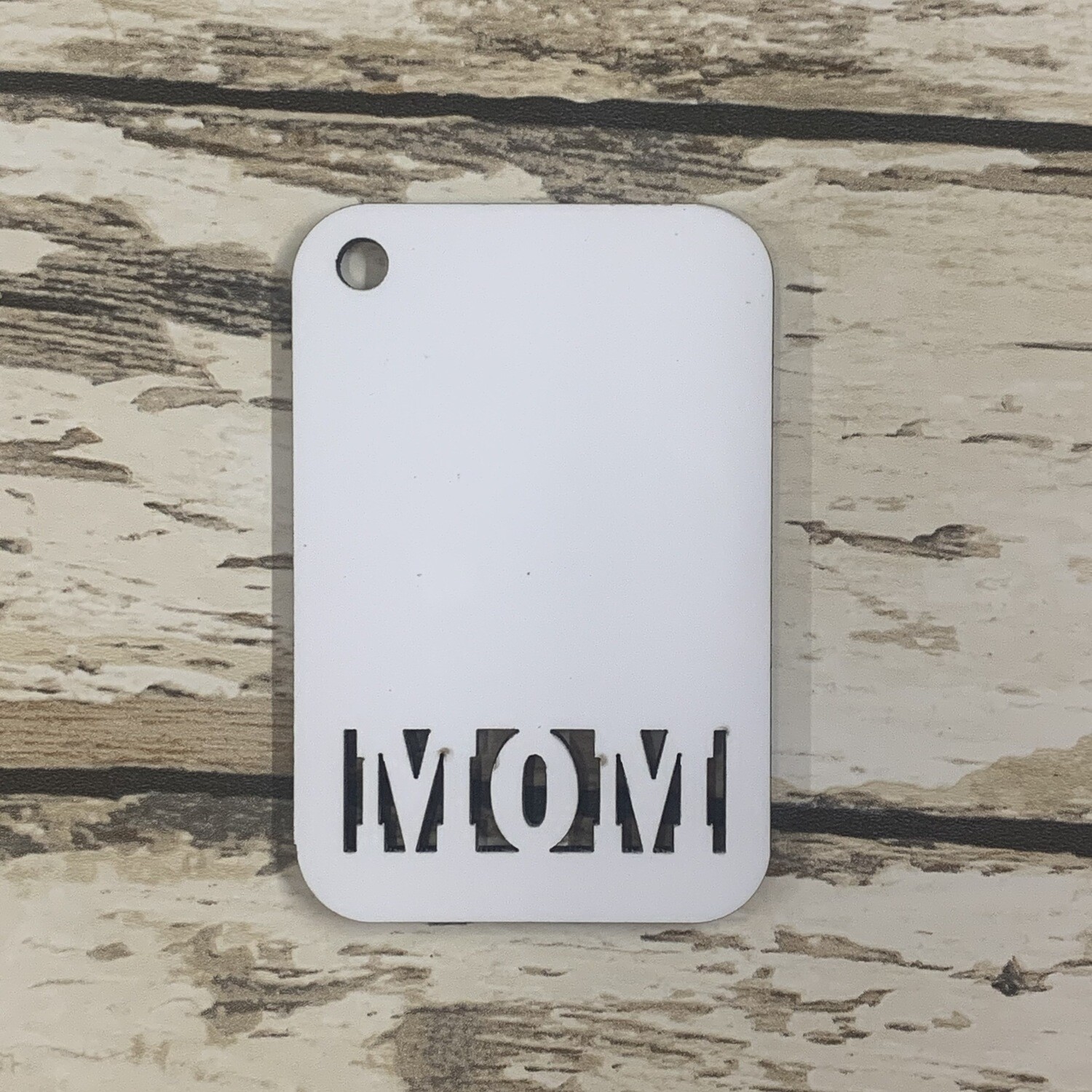 MOM Keychain Tags