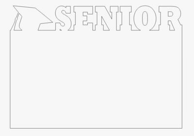 Senior with Cap Photo Panels