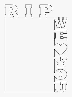 RIP we love you Photo Panels