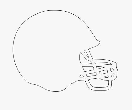 Fridge Magnet Football Helmet