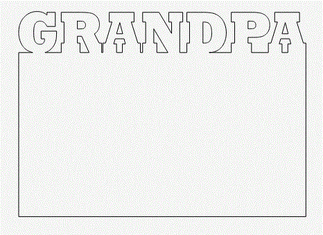 Grandpa Photo Panels