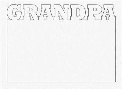 Grandpa Photo Panels