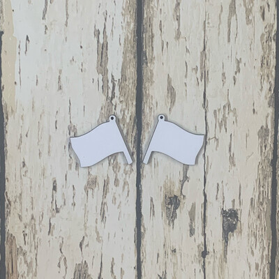 Flag Earrings - Half Order