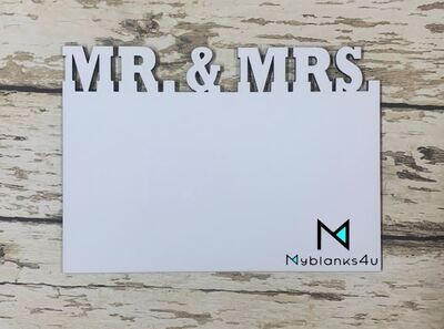 Mr. &amp; Mrs. Photo Panels