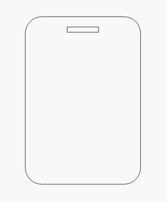 Rectangle Backpack Tag