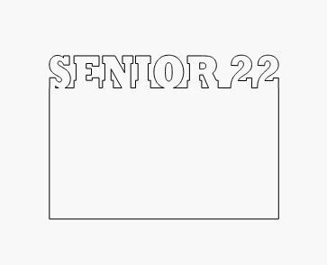 Senior 22 Photo Panels