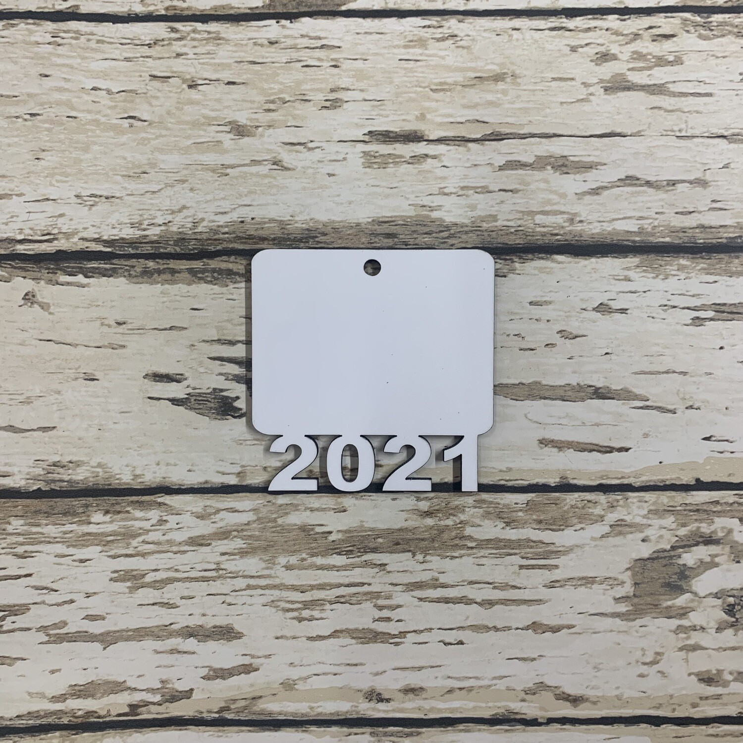 2022 Rectangle Ornament