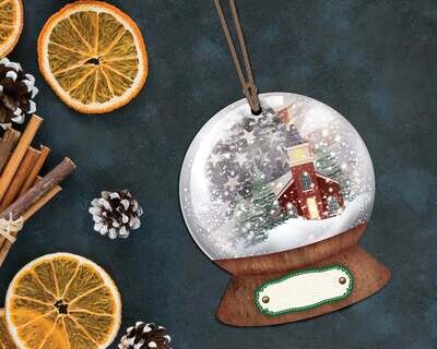Snow Globe Ornament