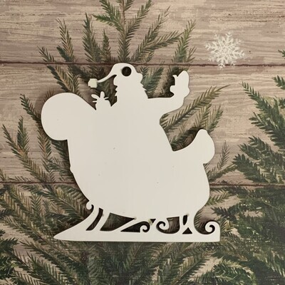 Santa&#39;s Sleigh Ornament