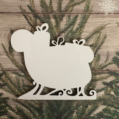 Gift Sleigh Ornament