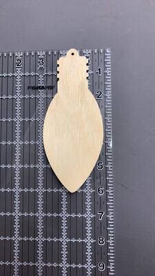 Wooden Christmas light