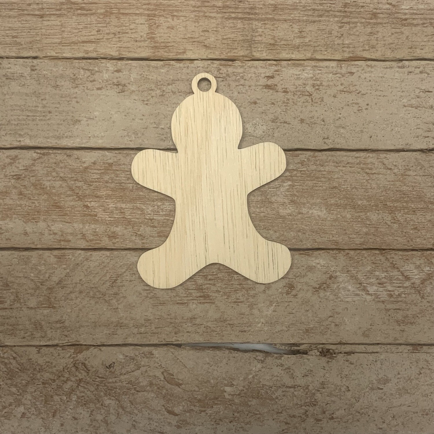 Gingerbread Wood Ornament