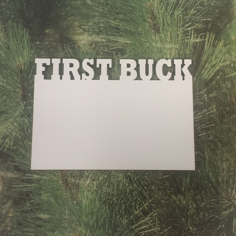 First Buck Photo Panels