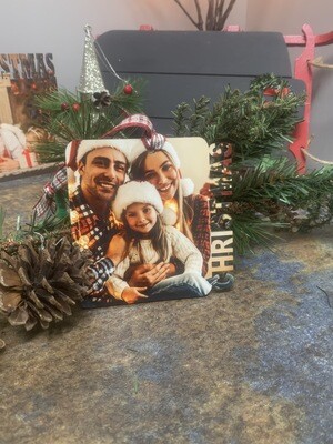 Square Christmas Ornament