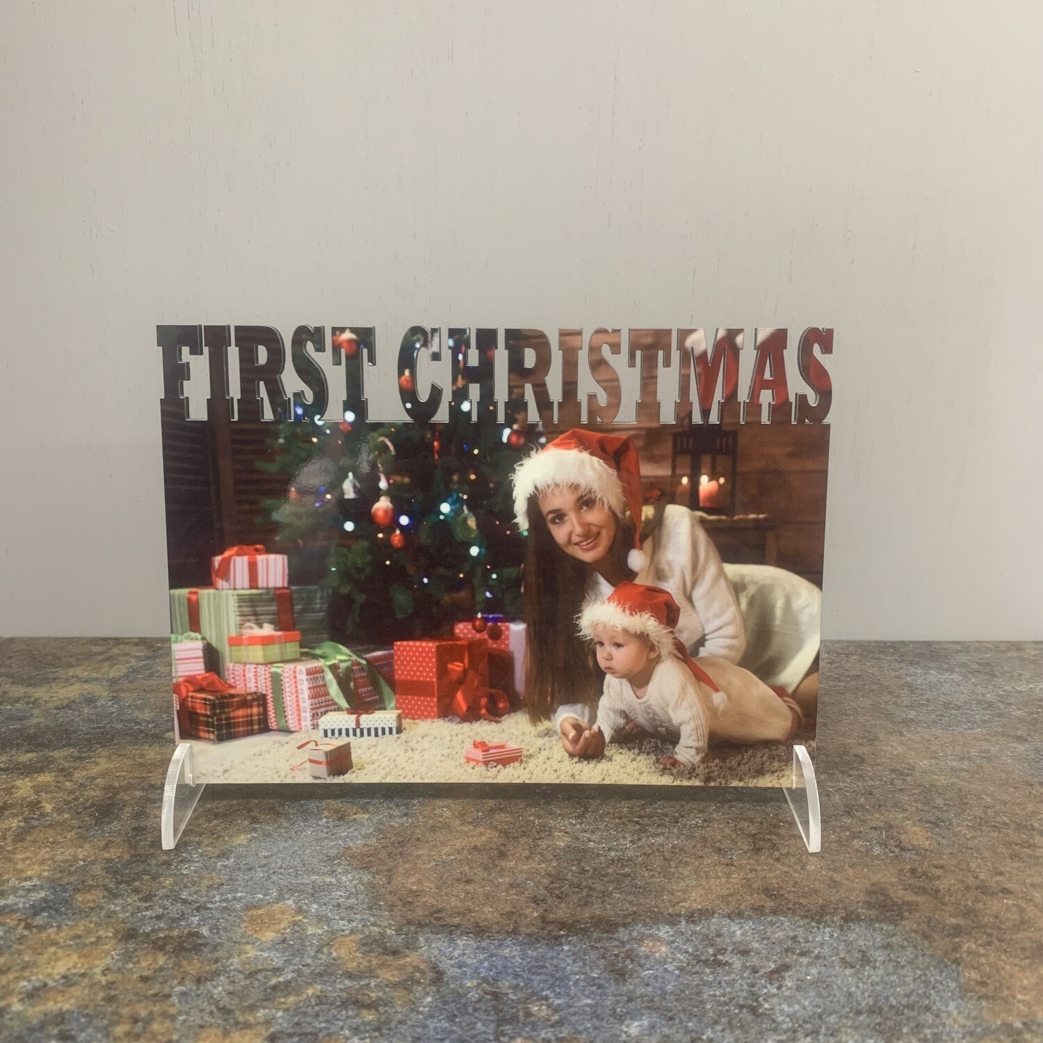 First Christmas Photo Panel