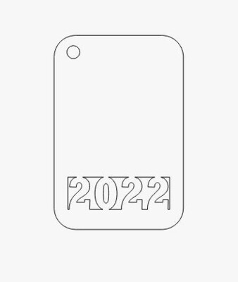 2020 Keychain Tags