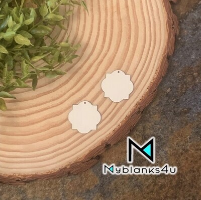 Quatrefoil Shape Earrings