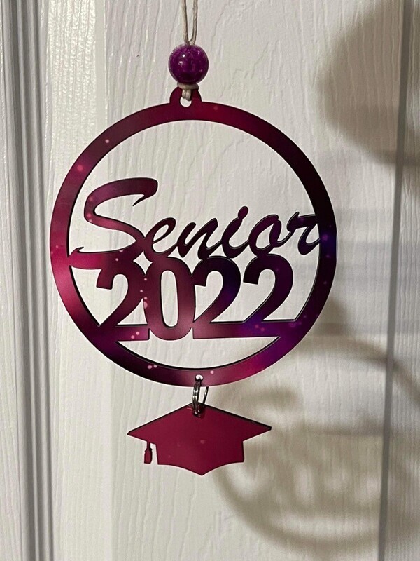 Senior 2022 Mirror Tag Ornament