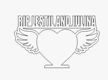 RIP Lestil Julina Table Top