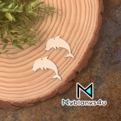 Dolphin Earrings - Half Order