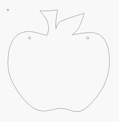 Apple Door Hanger