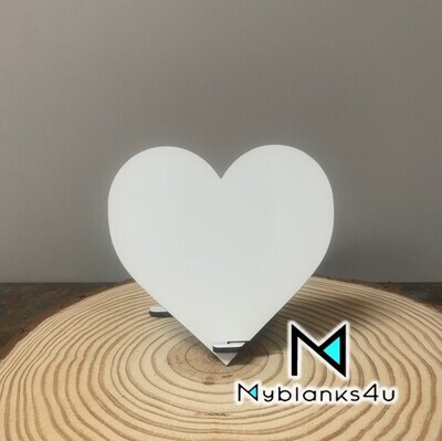 Heart with easel