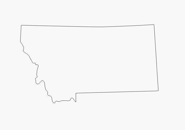 Montana STATE SHAPE