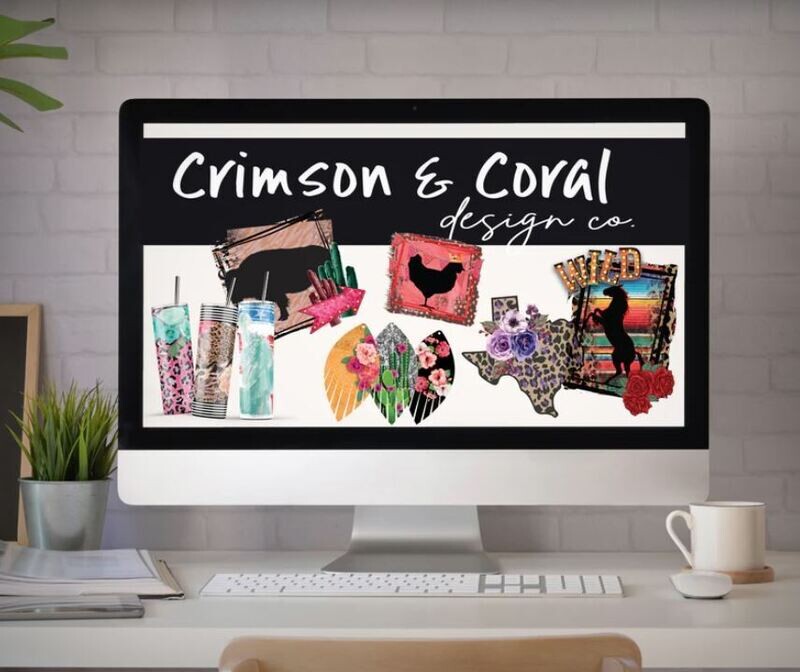 Crimson &amp; Coral Corner
