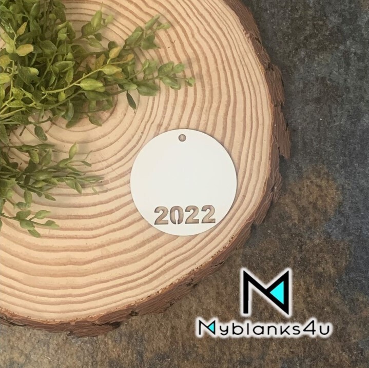 2022 Round Ornament