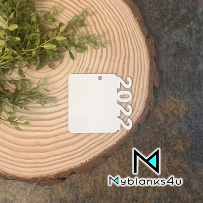 2022 Rectangle Ornament