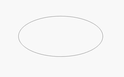 Custom oval shape