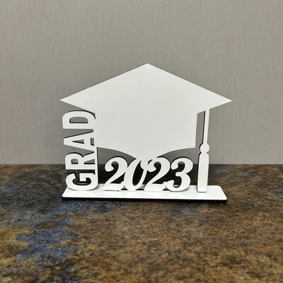 Grad Cap with base (pick your year)