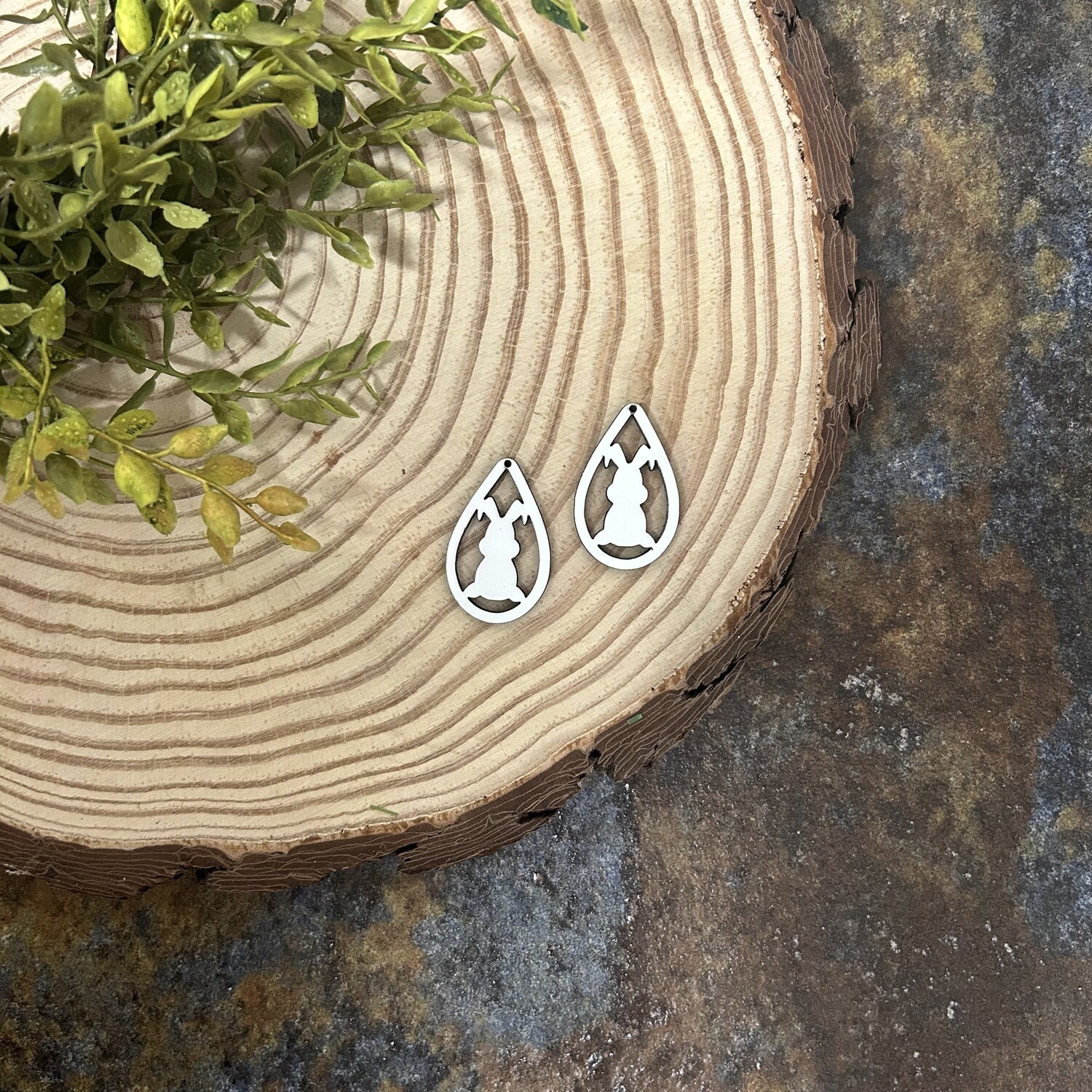 Bunny Teardrop Earrings