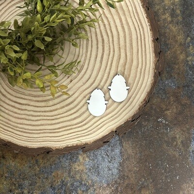 Chicken in egg Earrings