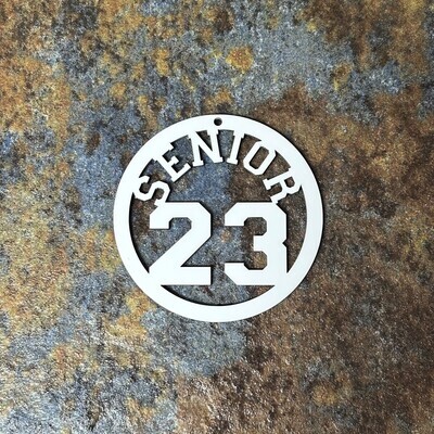 Senior 2023 Mirror Tag Ornament