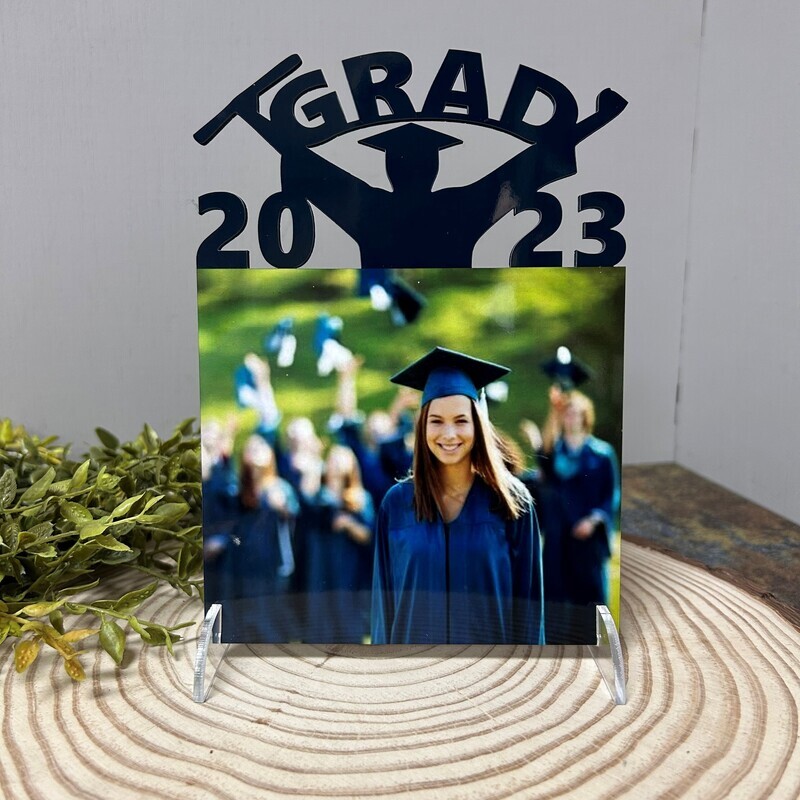 Grad 2023 Square Table Top with stand