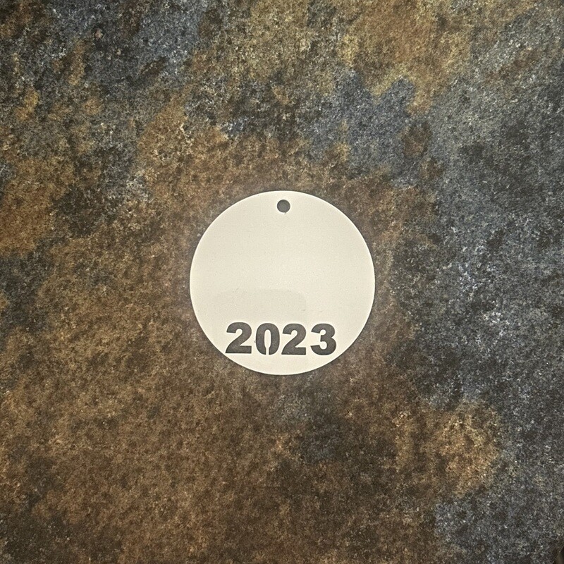2023 Round Ornament
