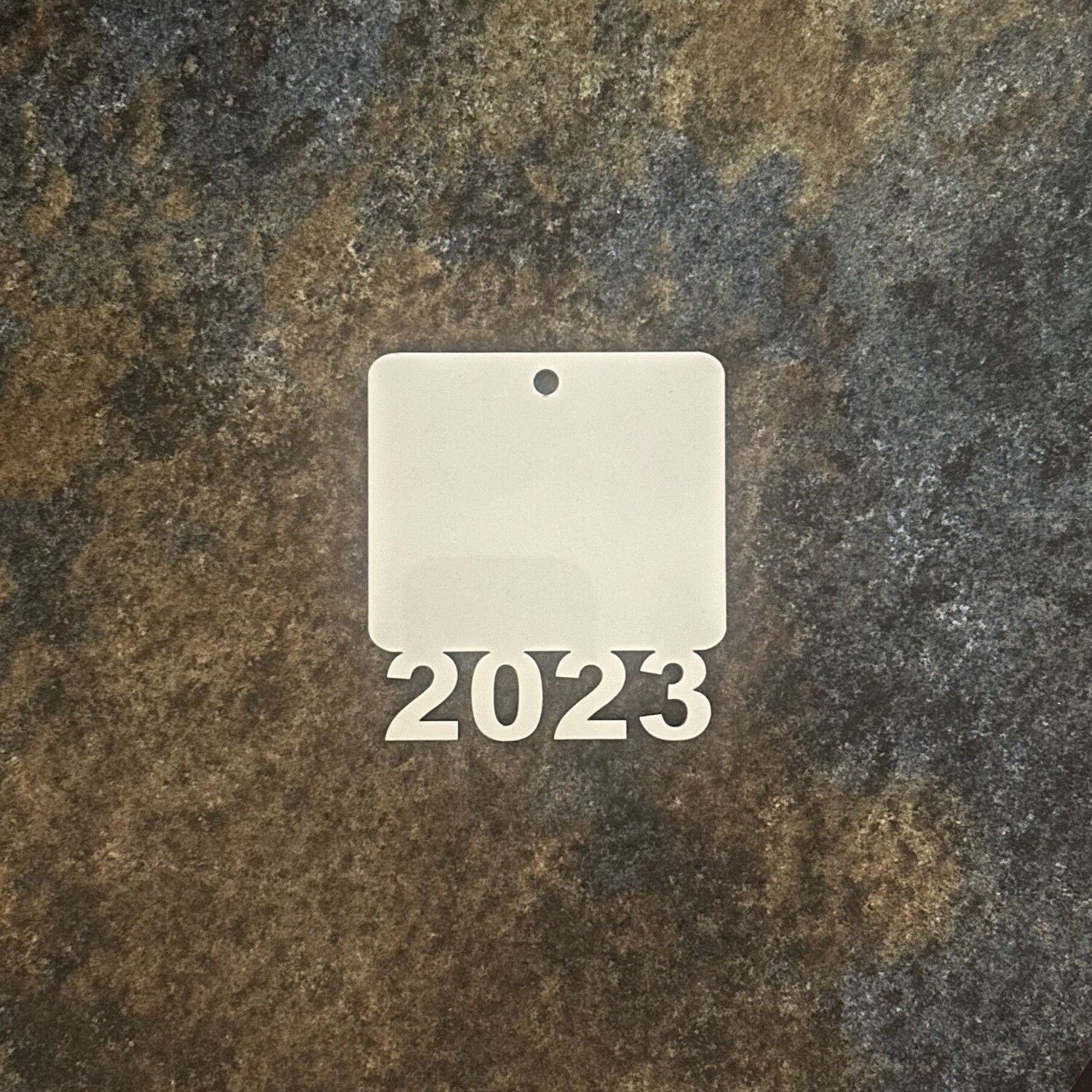 2023 Rectangle Ornament