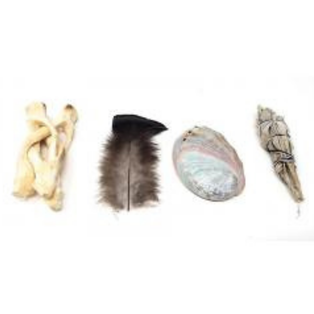 Mini Size White Sage Smudging Kit