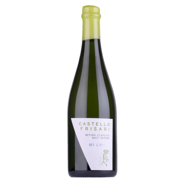 Castello Frisari &quot;Sui Lieviti&quot; Spumante Metodo Classico Brut Nature Negroamaro vinificato in bianco