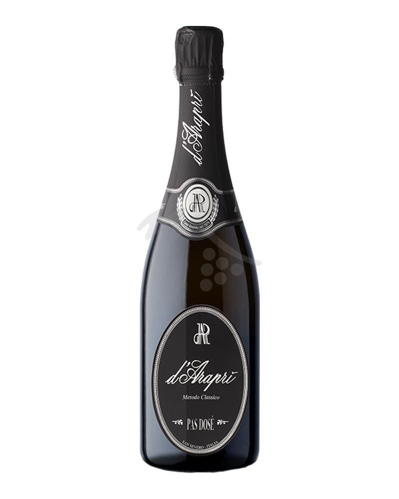 D&#39;Araprì Pas Dosè metodo Classico Bombino Bianco, Pinot Nero