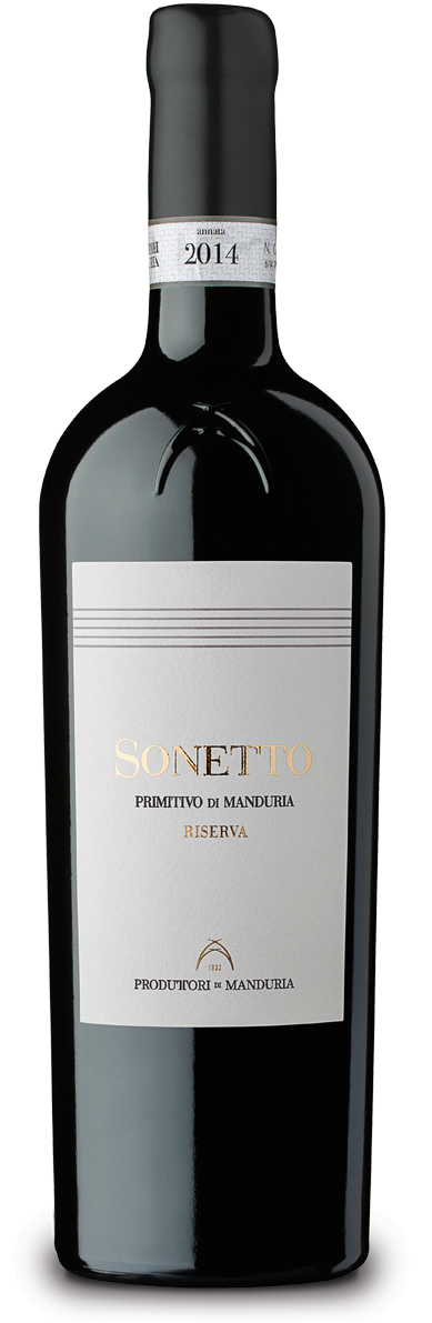 Produttori di Manduria &quot;Sonetto&quot; Primitivo di Manduria DOC Riserva