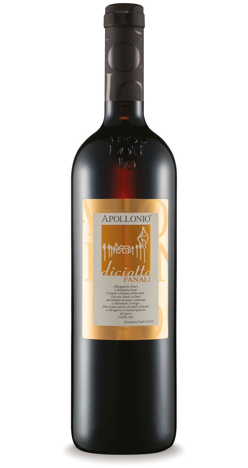 Apollonio &quot;Diciotto Fanali&quot; 2019 Salento I.G.P. Rosato Negroamaro