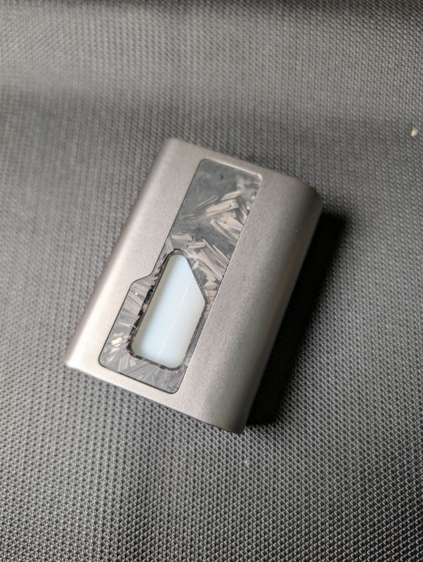Crevasse 18R (Aluminum)- GUNMETAL, Carbon Edition