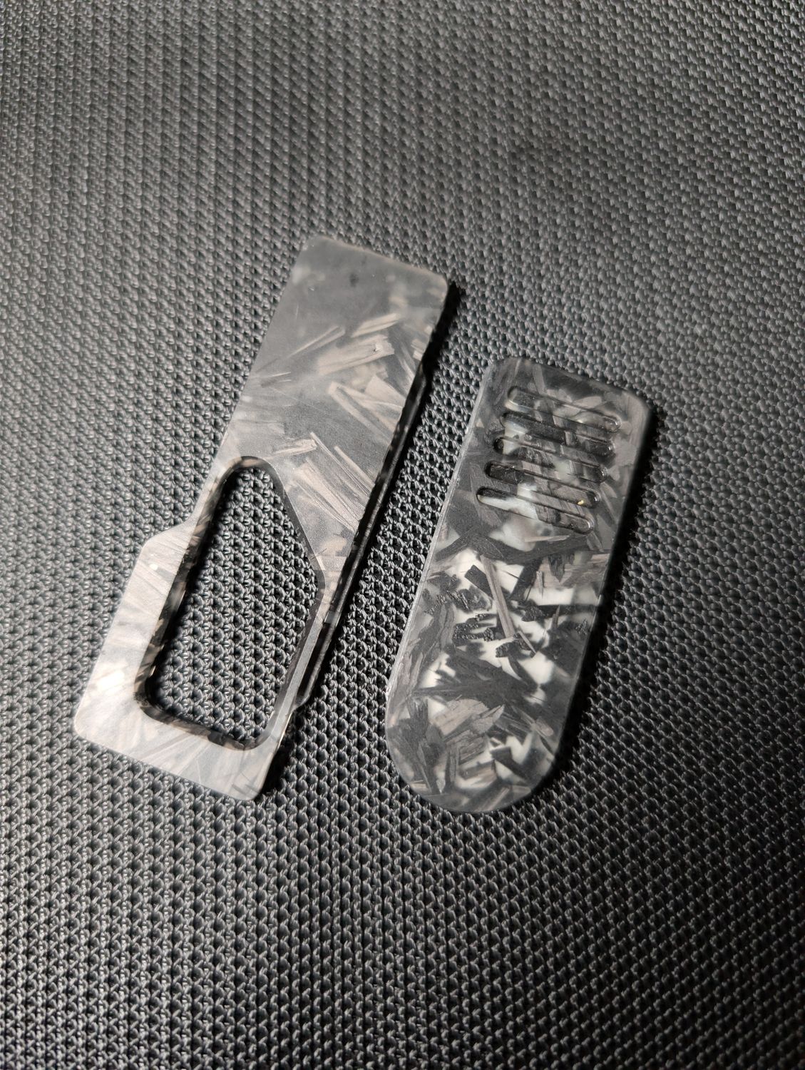 Crevasse 18R Panel- Compressed Carbon Fiber