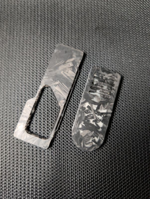 Crevasse 18R Panel- Compressed Carbon Fiber