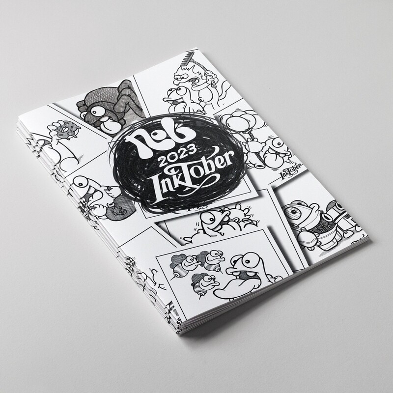 Inktober 2023 Booklet